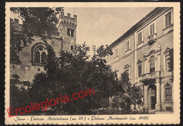 ah6665 - CARTOLINA  D'EPOCA - Pesaro e Urbino Provincia - Fano