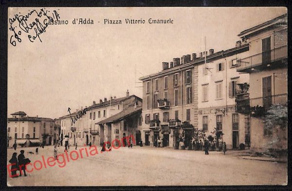 ag9247 - CARTOLINE D'EPOCA - Milano Provincia - Cassana d' Adda