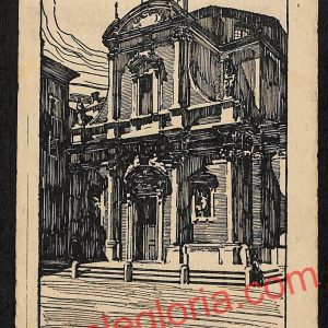 ag9332 - CARTOLINA D'EPOCA - Modena Città - Facciata di Chiesa San Giorgio