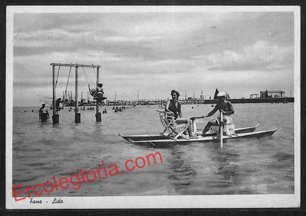 ah6685 - CARTOLINA  D'EPOCA - Pesaro e Urbino Provincia - Fano
