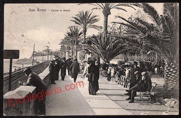 ag5044 - CARTOLINA D'EPOCA - Imperia Provincia - Sanremo