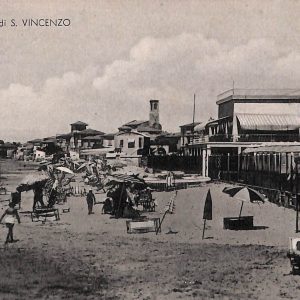 ac8296 - CARTOLINA D'EPOCA - Livorno Provincia - San Vincenzo  1961