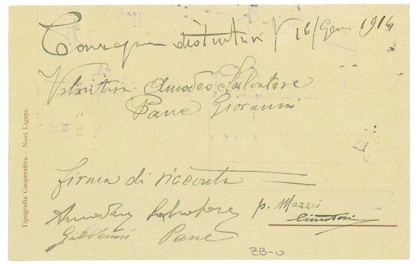 P2977 - NOVI LIGURE, (ALESSANDRIA) CARTOLINA ILLUSTRATA, - immagine 2