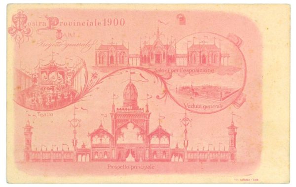 P2980 - BARI, MOSTRA PROVINCIALE 1900 BELLA!! NUOVA