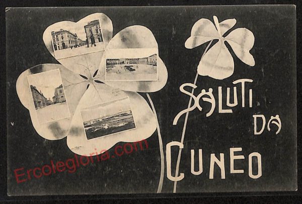 ae5669 - CARTOLINA D'EPOCA - Cuneo Città