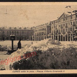 ae5673 - CARTOLINA D'EPOCA - Cuneo Città - Piazza Vittorio Emanuele II