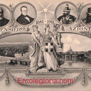 ad7665 - CARTOLINA D'EPOCA- Roma Città - 1911