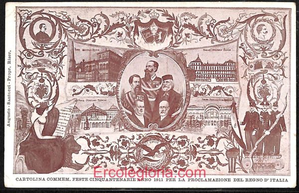 ad7666 - CARTOLINA D'EPOCA- Roma Città - 1911
