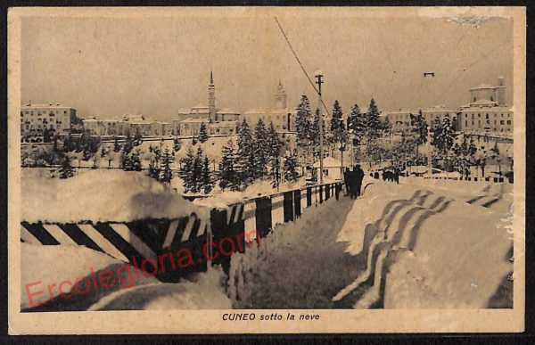 ae5674 - CARTOLINA D'EPOCA - Cuneo Città - Panorama