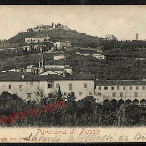 ae7700 - CARTOLINA D'EPOCA - Firenze Provincia - Fiesole  1904