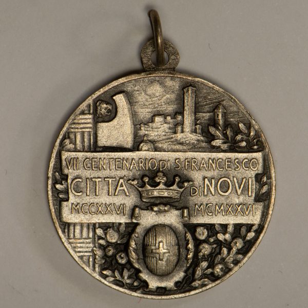 NA0239 - Medaglia Italia 7° Centenario San Francesco Città Di Novi 1926