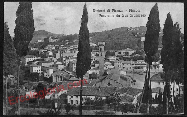 ae7704 - CARTOLINA D'EPOCA - Firenze Provincia - Fiesole   1916