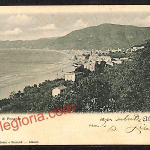 ai5021 - CARTOLINA D'EPOCA - Savona Provincia - Alassio