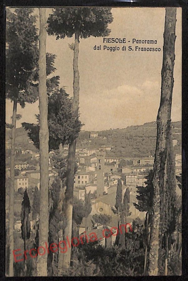 ae7707 - CARTOLINA D'EPOCA - Firenze Provincia - Fiesole  1911