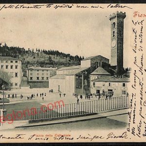ae7711 - CARTOLINA D'EPOCA - Firenze Provincia - Fiesole  1901