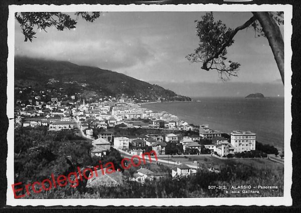 ai5024 - CARTOLINA D'EPOCA - Savona Provincia - Alassio