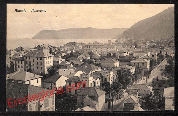 ai5026 - CARTOLINA D'EPOCA - Savona Provincia - Alassio