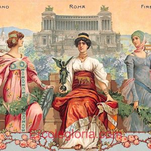 ad7668 - CARTOLINA D'EPOCA- Roma Città