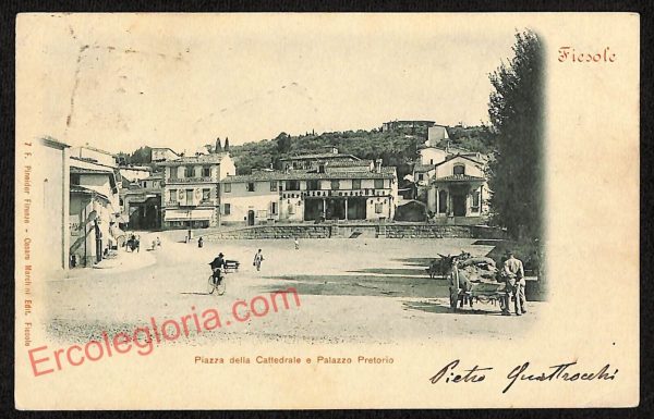 ae7722 - CARTOLINA D'EPOCA - Firenze Provincia - Fiesole  1901
