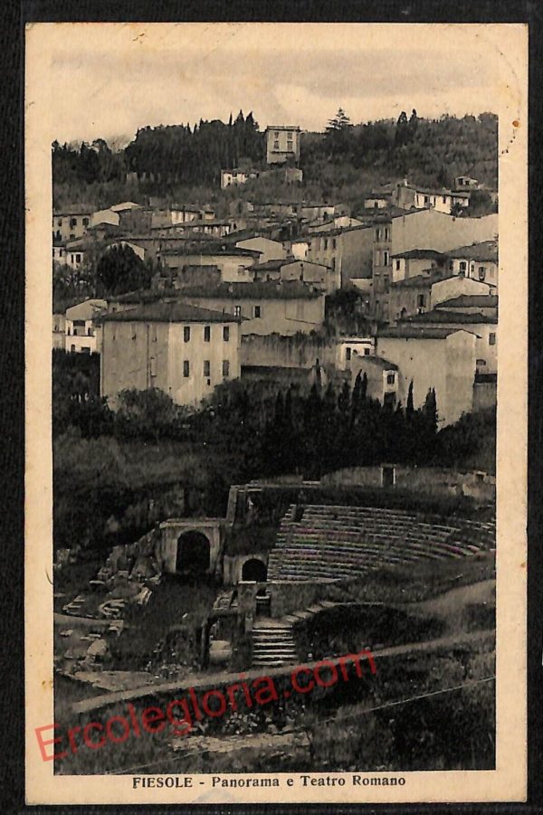 ae7724 - CARTOLINA D'EPOCA - Firenze Provincia - Fiesole  1928