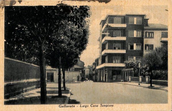 ab5099 -  CARTOLINA  D'EPOCA -  Varese Provincia  : GALLARATE  1957