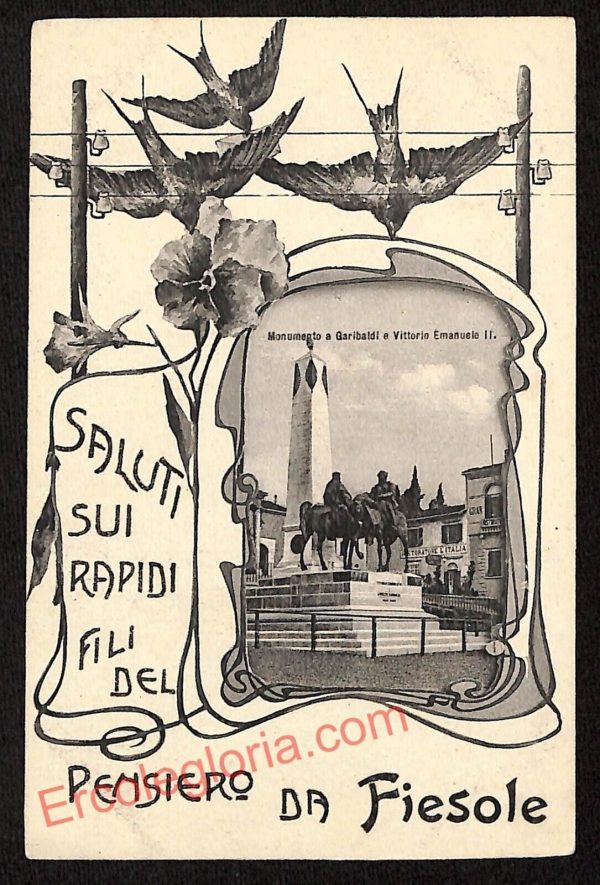ae7728 - CARTOLINA D'EPOCA - Firenze Provincia - Fiesole
