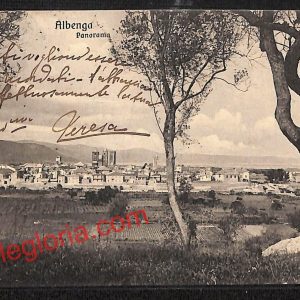 ai5040 - CARTOLINA D'EPOCA - Savona Provincia - Albenga