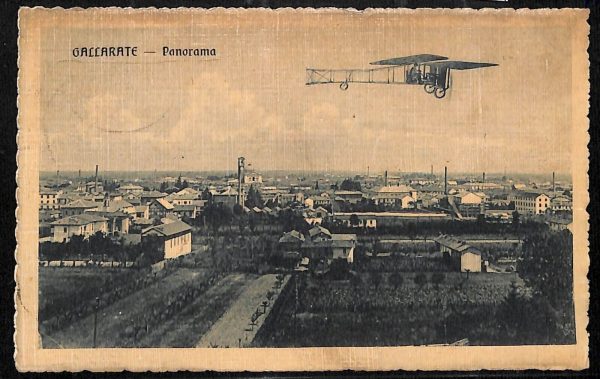 ab5106 -  CARTOLINA  D'EPOCA -  Varese Provincia  : GALLARATE  1915