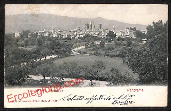 ai5041 - CARTOLINA D'EPOCA - Savona Provincia - Albenga