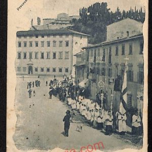 ae7731 - CARTOLINA D'EPOCA - Firenze Provincia - Fiesole  1901