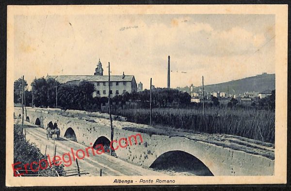 ai5042 - CARTOLINA D'EPOCA - Savona Provincia - Albenga