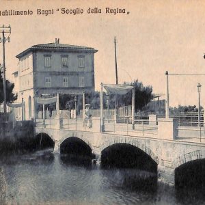 ac7238 - CARTOLINA D'EPOCA - Livorno Città  - ''Scoglio della Regina''  1920
