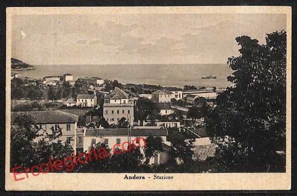 ai5047 - CARTOLINA D'EPOCA - Savona Provincia - Andora