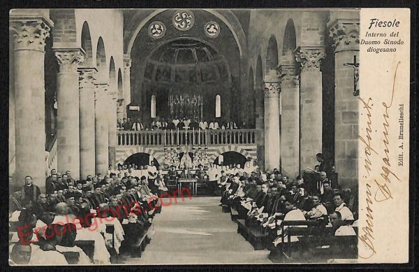ae7733 - CARTOLINA D'EPOCA - Firenze Provincia - Fiesole  1904
