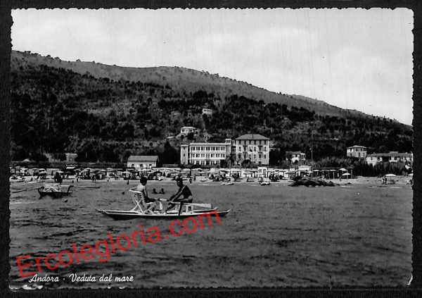 ai5048 - CARTOLINA D'EPOCA - Savona Provincia - Andora