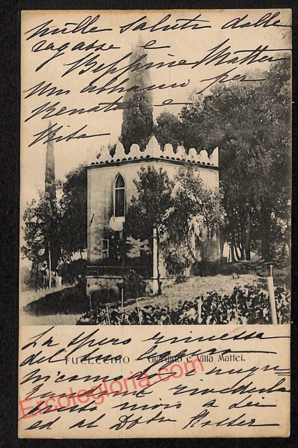 ae7738 - CARTOLINA D'EPOCA - Firenze Provincia - Fucecchio  1910