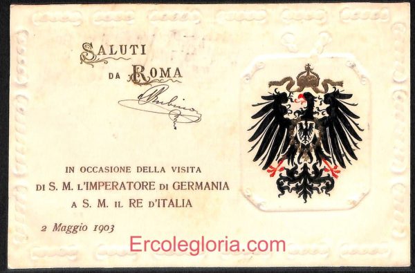 ad7683 - CARTOLINA D'EPOCA- Roma Città  1903