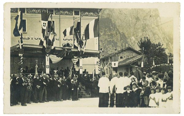 P3004 - TARVISIO (UDINE) VISITA DEL PRINCIPE UMBERTO AL CANALE DI FERRO
