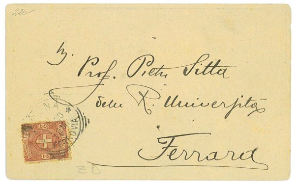 P3007 - ESPOSIZIONE DI VERONA 1900 IN COLORE ROSSO BRUNO, VIAGGIATA BELLA - immagine 2