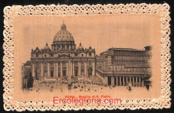 ad7686 - CARTOLINA D'EPOCA- Roma Città - Basilica di S. Pietro - Troppo BELLA!!!