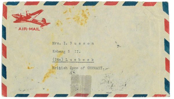P2934 - CHINA 19048, NICE COVER TO GERMANY 39.000$ FRANNKING - immagine 2