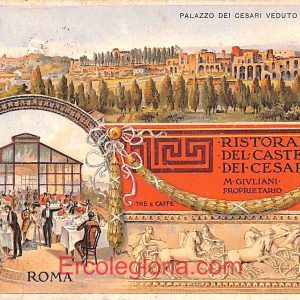 ad7687 - CARTOLINA D'EPOCA- Roma Città - Palazzo del Cesari