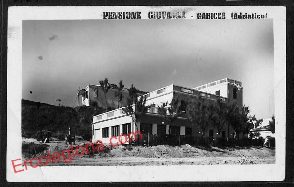 ah6726 - CARTOLINA  D'EPOCA - Pesaro e Urbino Provincia - Gabicce Mare