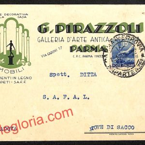 ah5554 - STORIA POSTALE - Parma Città - G. Pirazzoli