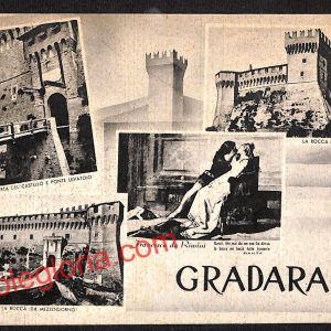 ah6730 - CARTOLINA  D'EPOCA - Pesaro e Urbino Provincia - Gradara