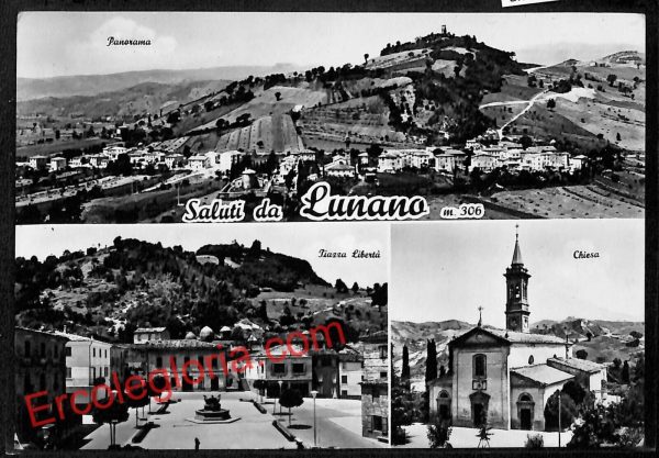 ah6734 - CARTOLINA  D'EPOCA - Pesaro e Urbino Provincia - Lunano