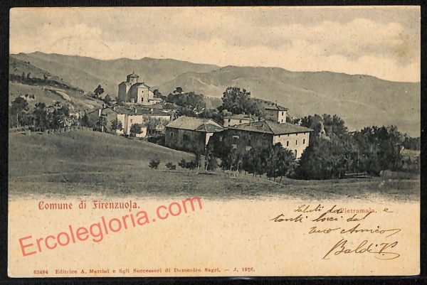 ae7749 - CARTOLINA D'EPOCA - Firenze Provincia - Firenzuola