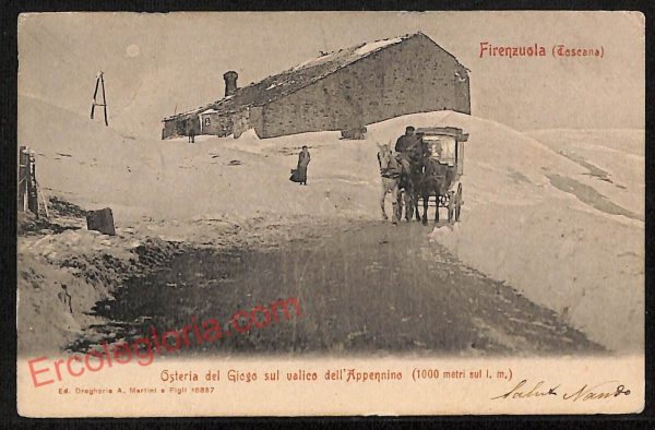ae7752 - CARTOLINA D'EPOCA - Firenze Provincia - Firenzuola