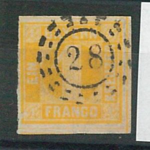 66205 - BAYERN - Very Fine USED STAMP: Michel # 8