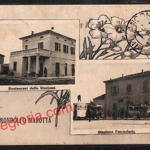 ah6739 - CARTOLINA  D'EPOCA - Pesaro e Urbino Provincia - Mondolfo Marotta
